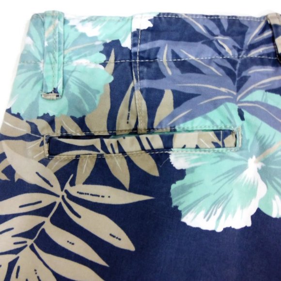 Mens Aeropostale Hawaiian Print Bermuda Shorts -29 - Picture 4 of 8